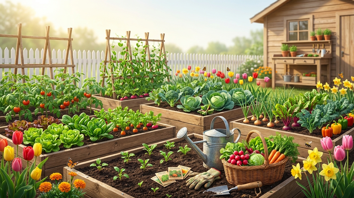 12 Best Vegetables to Plant in Spring