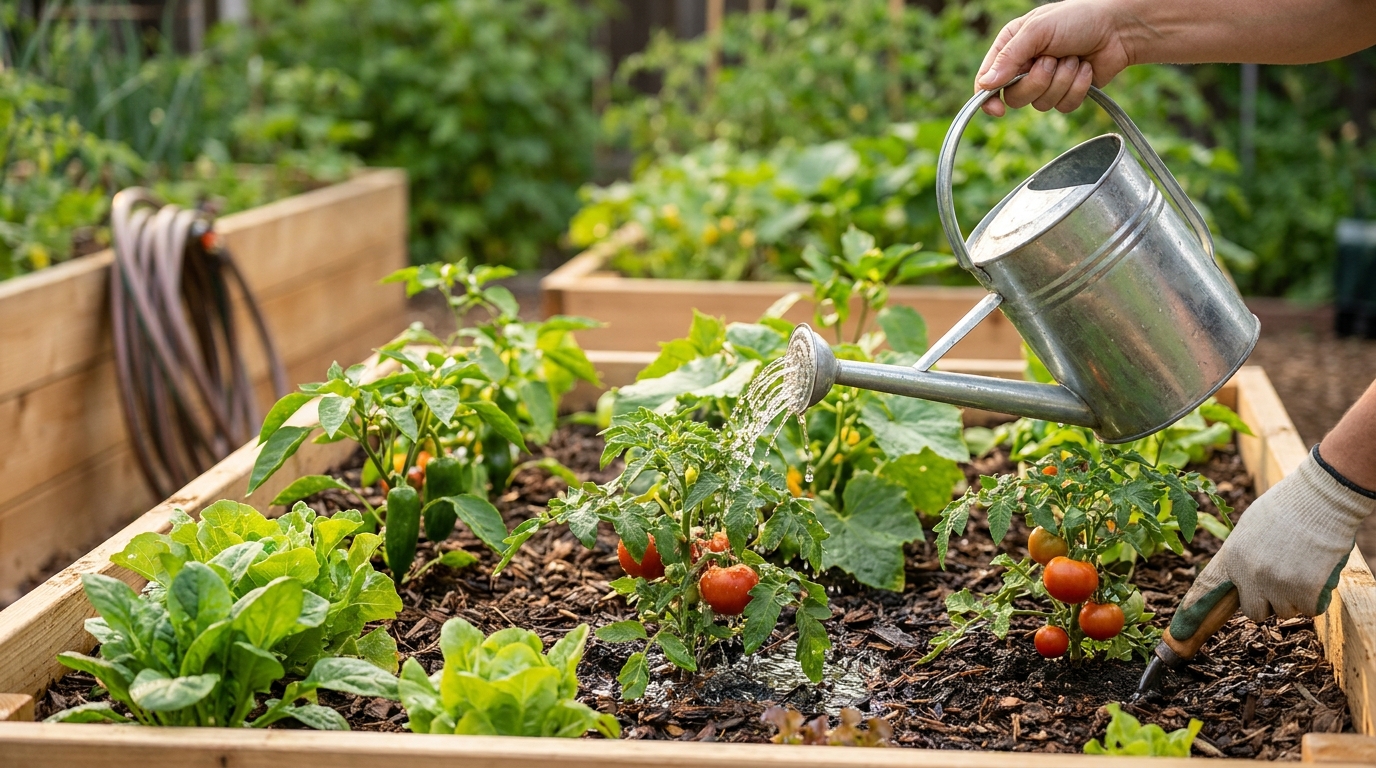How Often Should You Water Vegetable Plants?