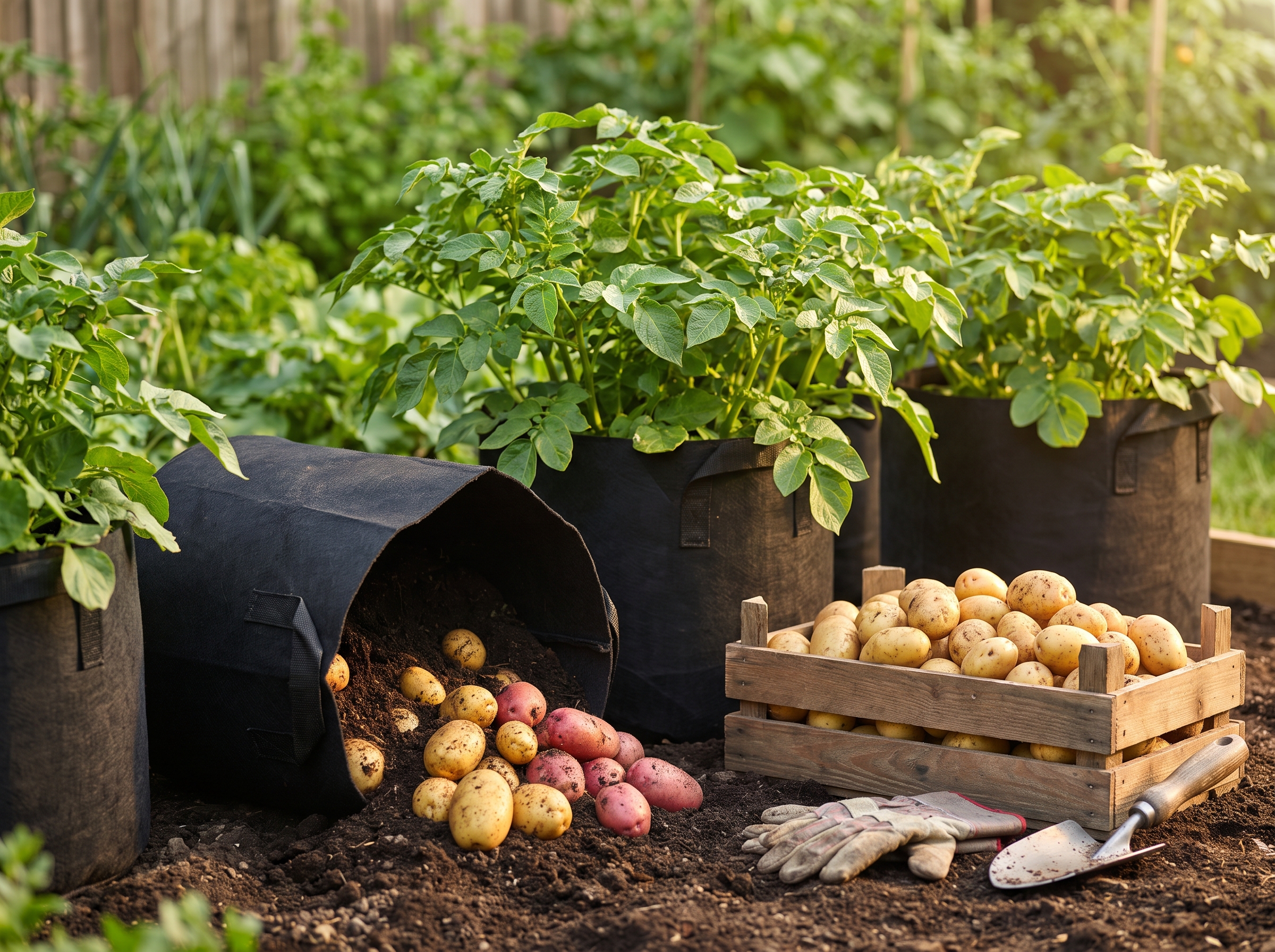 How to Grow Potatoes in Grow Bags