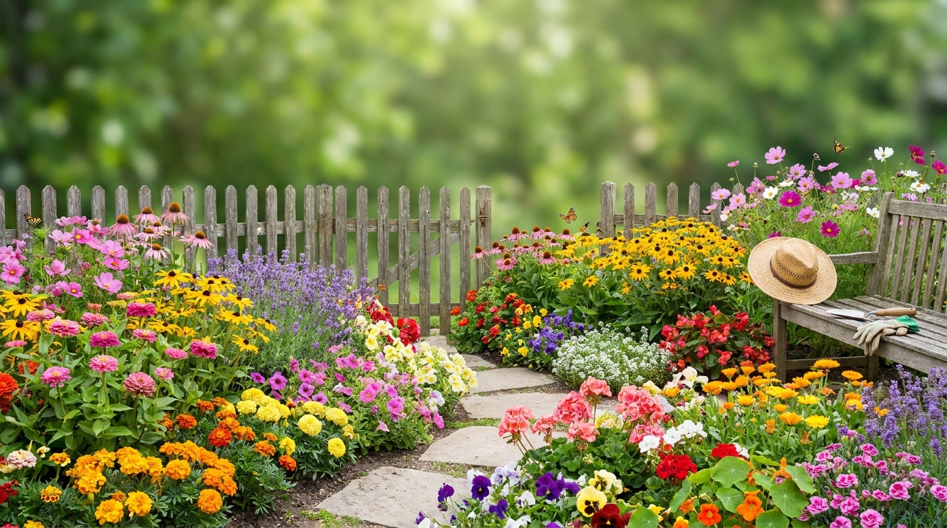 15 Low-Maintenance Flowers Perfect for Beginners