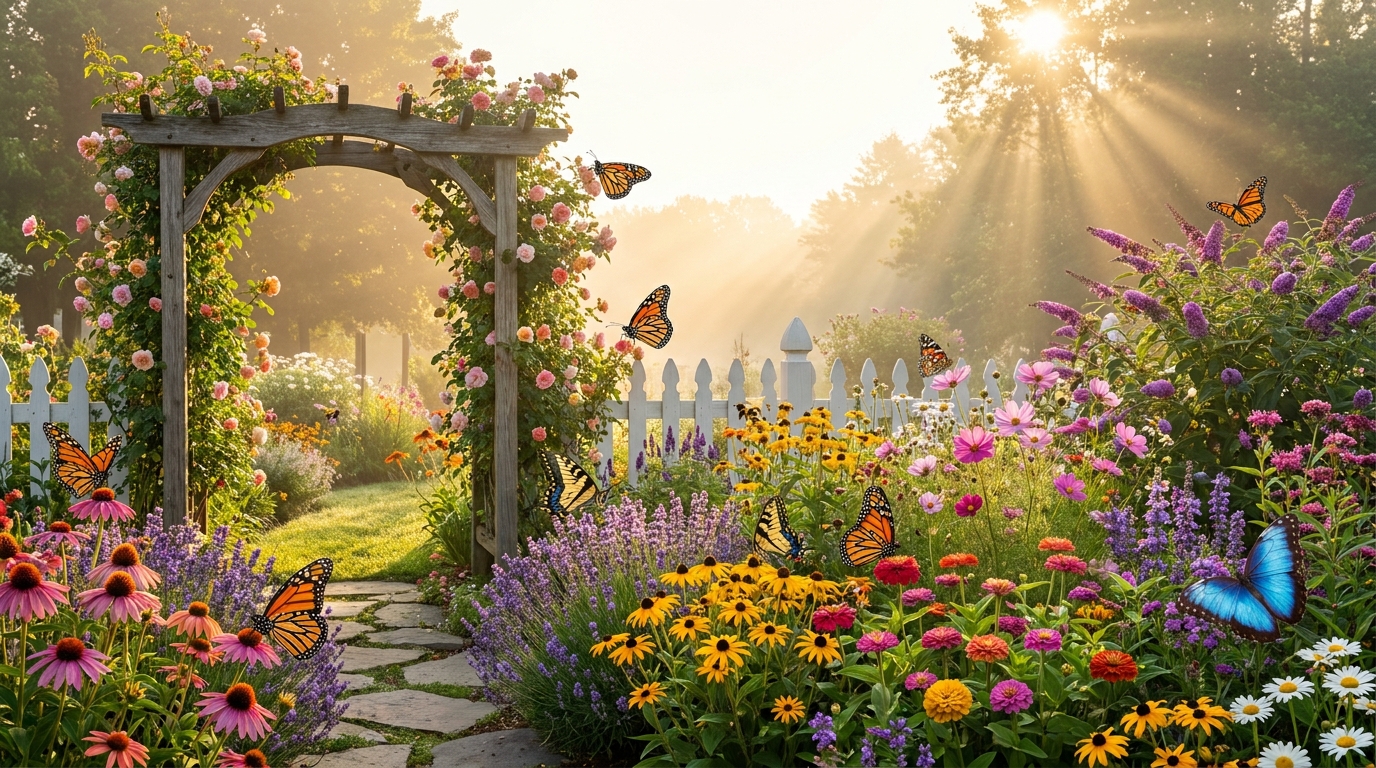Best Flowers for a Butterfly Garden: 15 Plants That Work